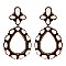 Stylish Western Style Turquoise Earrings