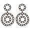 Fashionable Western Style Turquoise Earrings