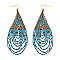 STYLISH BOHEMIAN SEED BEAD BRIGED EARRINGS