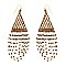 STYLISH BOHEMIAN SEED BEAD BRIGED EARRINGS