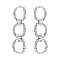 STYLISH RHINESTONE CHAIN EARRING