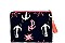 NAUTICAL ANCHOR POUCH COSMETIC BAG