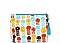 FLOWER AND BUTTERFLY POUCH COSMETIC BAG