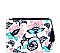 MODISH FLOWER PRINT CLUTCH BAG JYEABG-0216