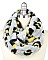 LEOPARD PRINT FUR INFINITY SCARF