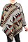WESTERN PATTERN CLASSY PONCHO