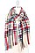 CLASSY PLAID OBLONG SCARF
