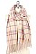 SOFT COZY PLAID OBLONG SCARF