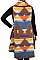 WESTERN PATTERN ROUND VEST