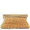 Full Sparkly Crystal Evening Bag Clutch