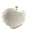 FULL SPARKLY Crystal Heart-shaped Frame Clutch