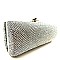 Crystal Rhinestone Hard Case Clutch