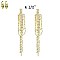 TRENDY GCL RHINESTONE CLIP EARRINGS SLECM255