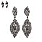 STONE CLIP EARRINGS