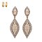 STONE CLIP EARRINGS