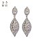 STONE CLIP EARRINGS