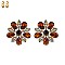 Classic Sparkling Stones CLIP EARRINGS MEZECQ134