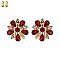Classic Sparkling Stones CLIP EARRINGS MEZECQ134