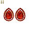 TEARDROP PAVE CLIP EARRING