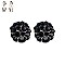 STONE CLIP RCL CIRCULAR DOME EARRING SLECQ93