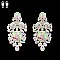 LRG RHINESTONE CLIP EARRINGS