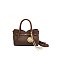 Twist Lock Belted Satchel