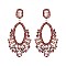 STYLISH RHINESTONE STATEMENT POST EARRINGS