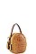 CUTE CROCO PATTERN CROSS BODY SHOULDER BAG