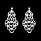 Pristine Dangly Rhinestone Earrings SLEM1780