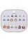 PACK OF 12 CUTE ASSORTED COLOR 12-PAIR MULTI EARRING SET