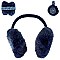 Warm earmuffs Crystals Rhinestone Fluffy earmuffs