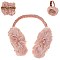 Warm earmuffs Crystals Rhinestone Fluffy earmuffs