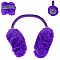 Warm earmuffs Crystals Rhinestone Fluffy earmuffs