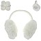 Warm earmuffs Crystals Rhinestone Fluffy earmuffs