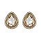 Fashionable Teardrop Stud Earrings