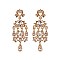 Victorian Stone Dangly Chandelier Earrings SLEQ186