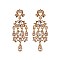 Victorian Stone Dangly Chandelier Earrings SLEQ186