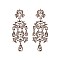 Victorian Stone Dangly Chandelier Earrings SLEQ186