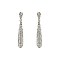 FASHIONABLE RHINESTONE DROP DANGLE POST EARRING SLEQ251