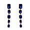 RECTANGLE GEM DROP EARRINGS
