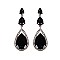 FASHIONABLE STONE POST EARRINGS SLEQ571