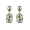 FASHIONABLE STONE POST EARRINGS SLEQ581