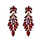 FASHIONABLE DANGLY DRESSY MARQUISE STONE POST EARRING SLEQ588