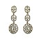 FASHIONABLE STONE POST EARRINGS SLEQ590