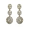 FASHIONABLE STONE POST EARRINGS SLEQ590