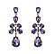 ELEGANT RHINESTONE DROP EARRINGS