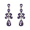 ELEGANT RHINESTONE DROP EARRINGS