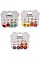 PACK OF 12 TRENDY ASSORTED 6-PAIR MULTI EARRING SET