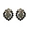 CHIC CRYSTAL STONE FLOWER EARRING SLERK0111