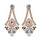 Stunning Color Rhinestone Earrings SLERY8948